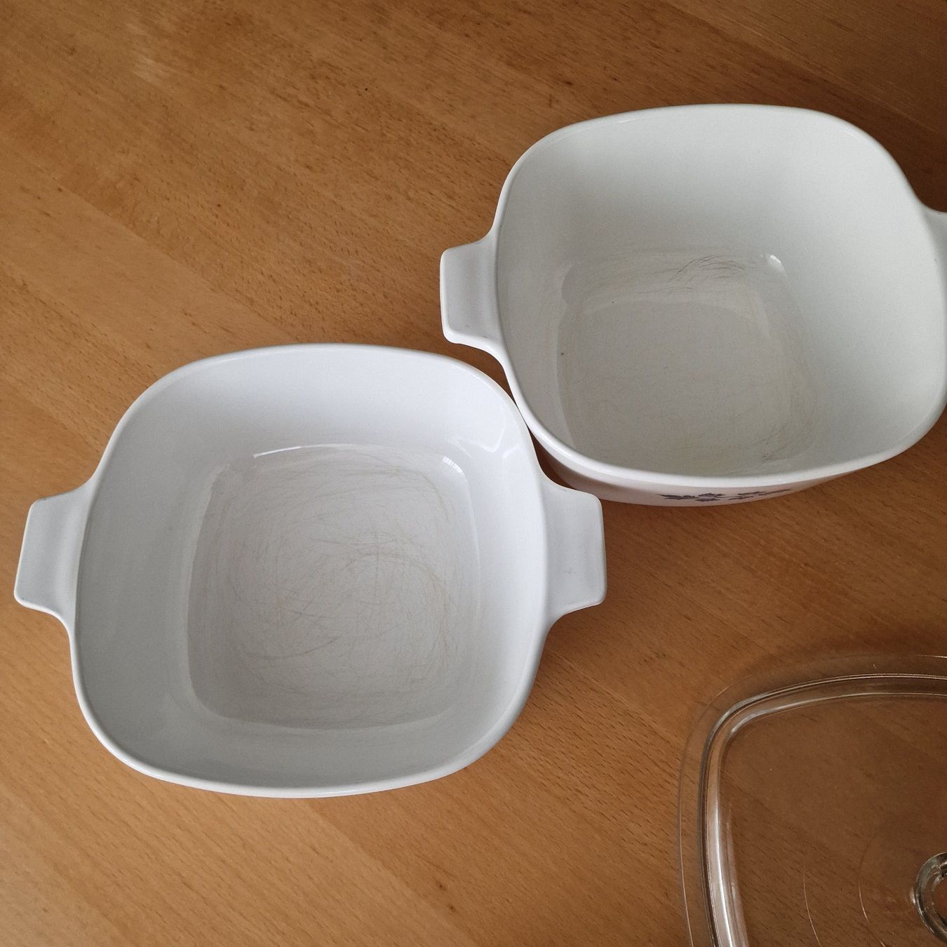 Pyrex Teglie da forno: 2 Antike Pyroflam-Backformen mit Deckel – Usato da Birr venduto da dem_9xtm 3