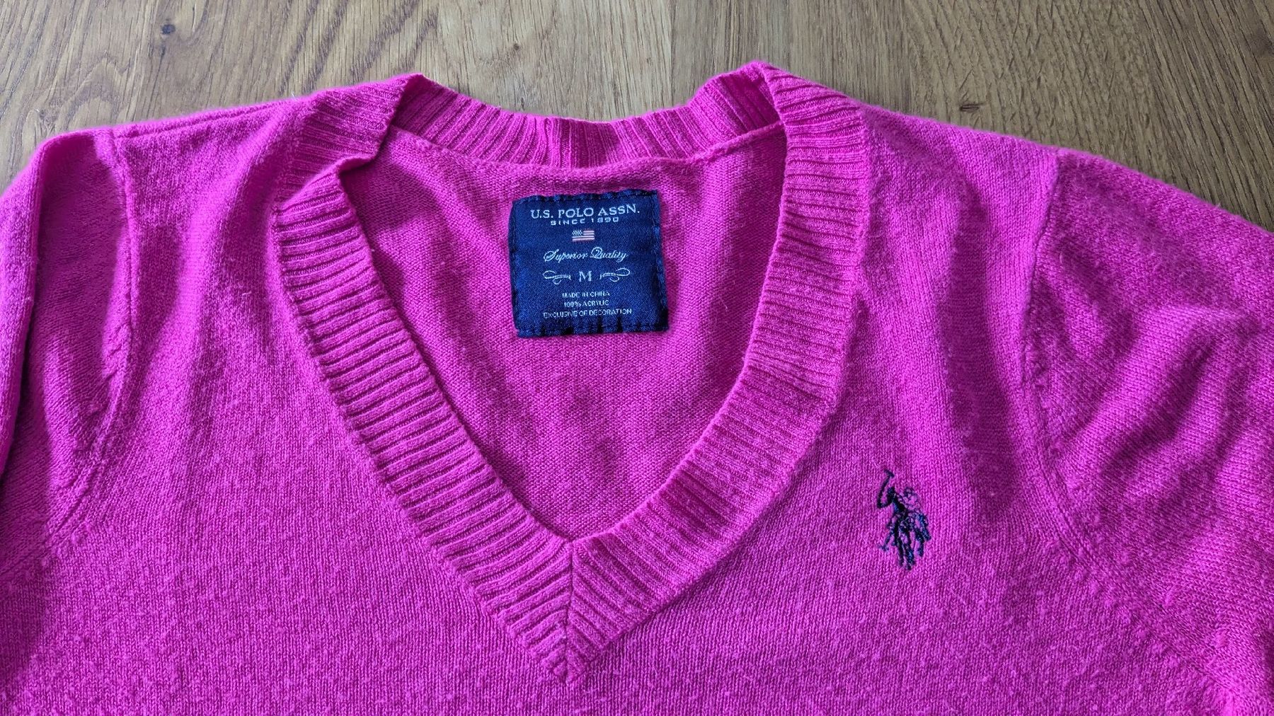 US Polo Maglioni & Felpe: US Polo Assn. Pullover, pink, Gr. M, Top Zustand! – Usato da Belp venduto da Beatrice6311 1