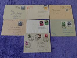 Tolle Ganzsachen Deutsche Post  1953