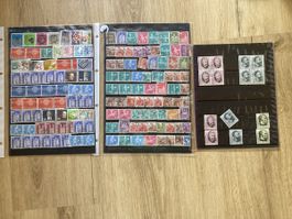 Briefmarken Sammlung Album Konvolut guter Zustand