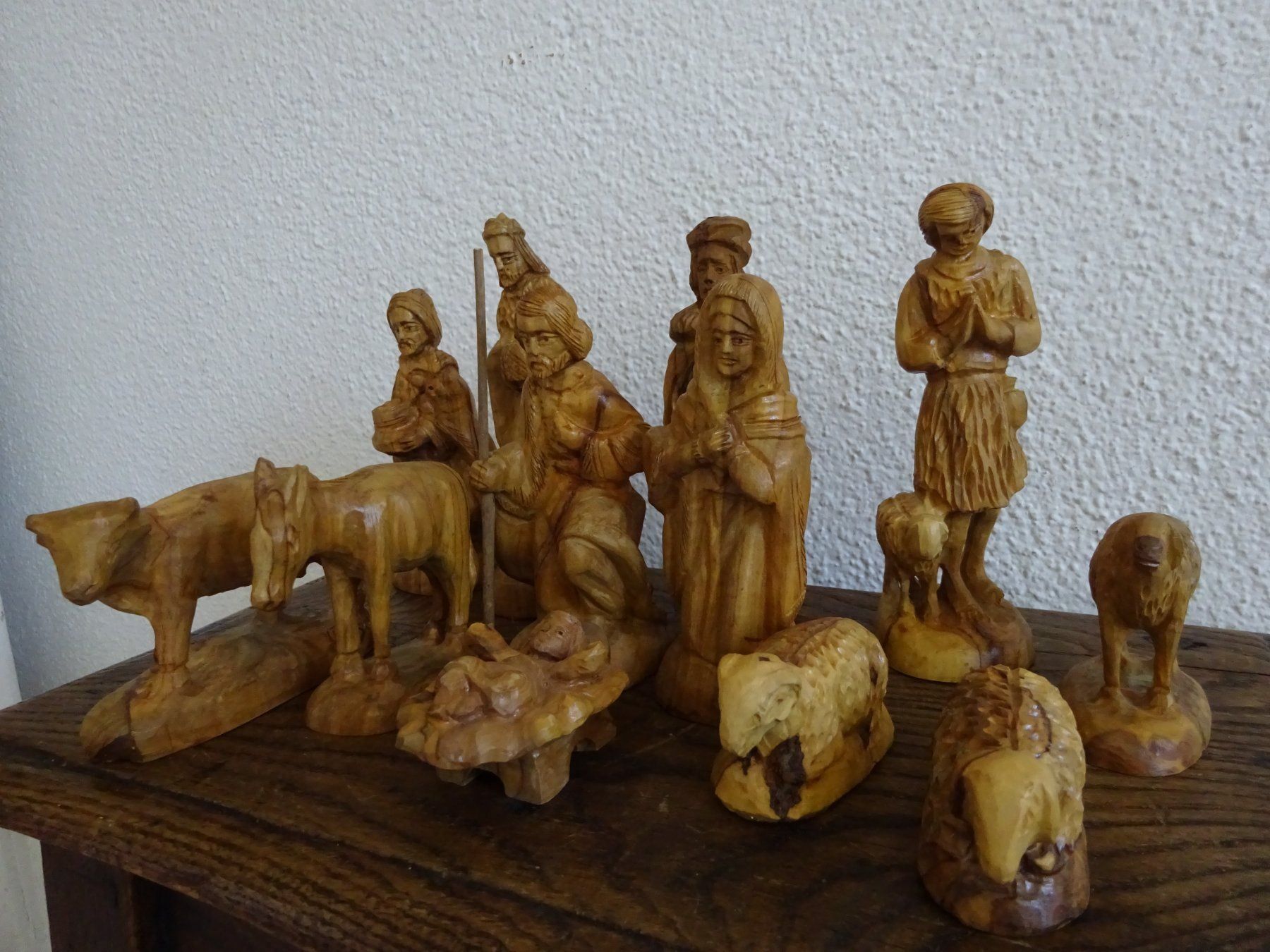 Skulpturen & Statuen: Palästina Krippe / Holz, vollständig – Gebraucht aus Esslingen von eintagammeer 8