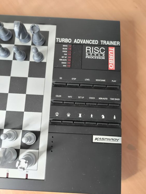 Saitek Kasparov Turbo Advanced Trainer – Ordinateur D'échecs – Jeu Vintage