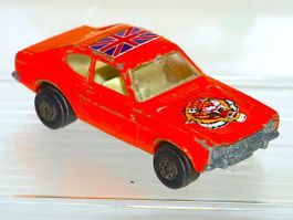 FORD CAPRI VON 1970 MATCHBOX GANZ METALL