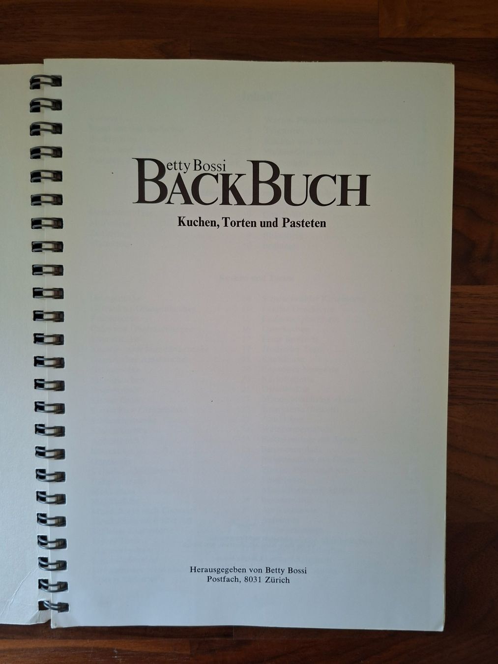 Libri: Betty Bossi; Back Buch – Usato da Boniswil venduto da Totomat-Lady2 1