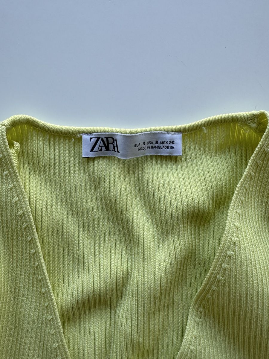 Zara Top: Zara Light Green Tie Front Cardigan y2k – Nuovo (secondo la descrizione) da Zürich venduto da forestF4iry 2