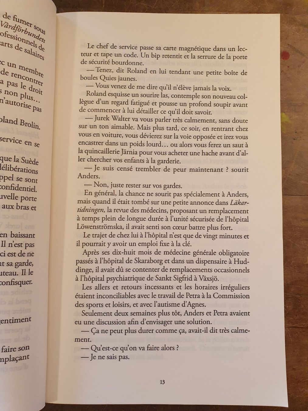Libri: Le Marrchand de sable - Lars Kepler - Actes – Usato da Zürich venduto da loosebone 6