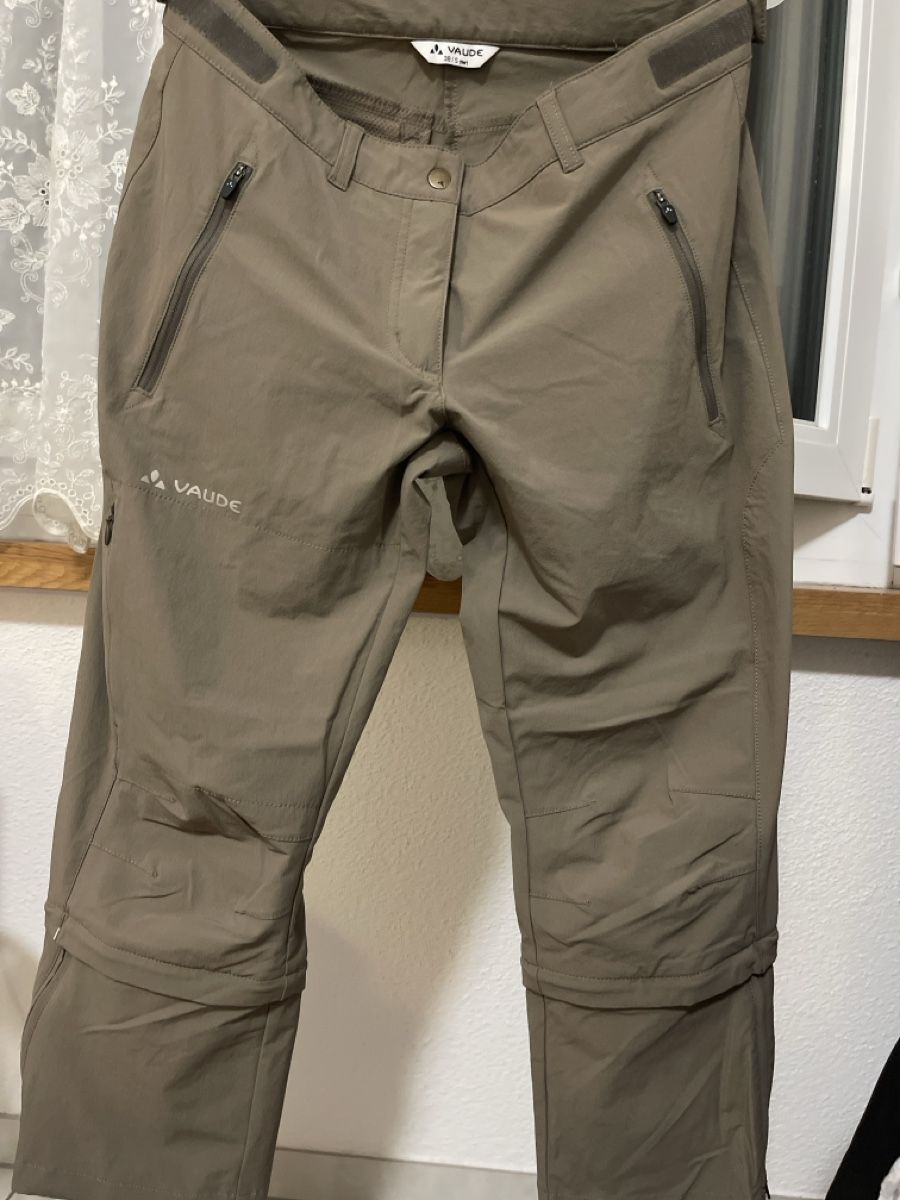 Vaude Pantaloni: Vaude hiking Pants Size 38/S Brown – Nuovo (secondo la descrizione) da Winterthur venduto da shp_xcc5 2
