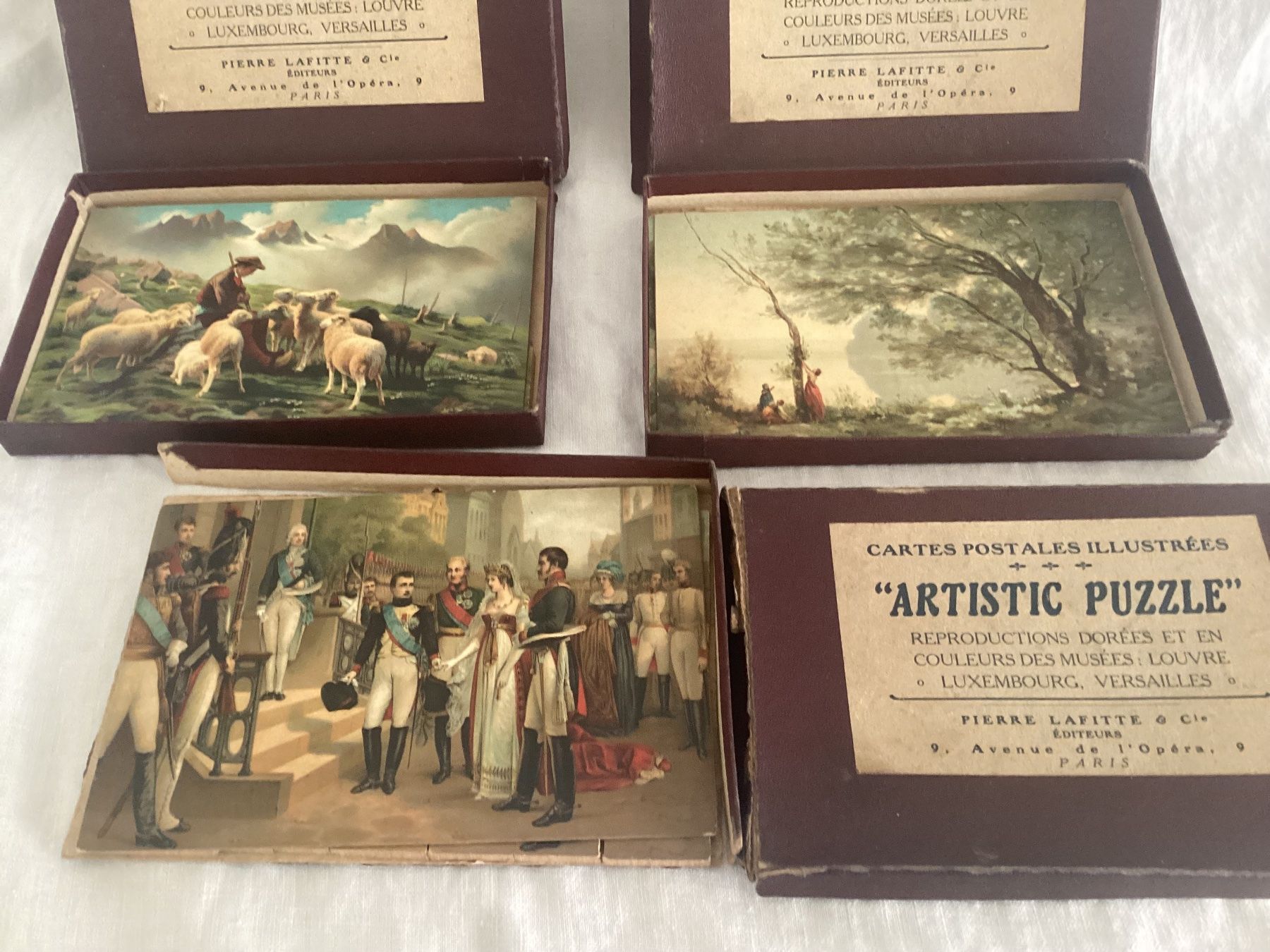 Puzzle: ANTIKE  HOLZPUZZLE  UM 1910 – Usato da Münchenstein venduto da NoSu98 1