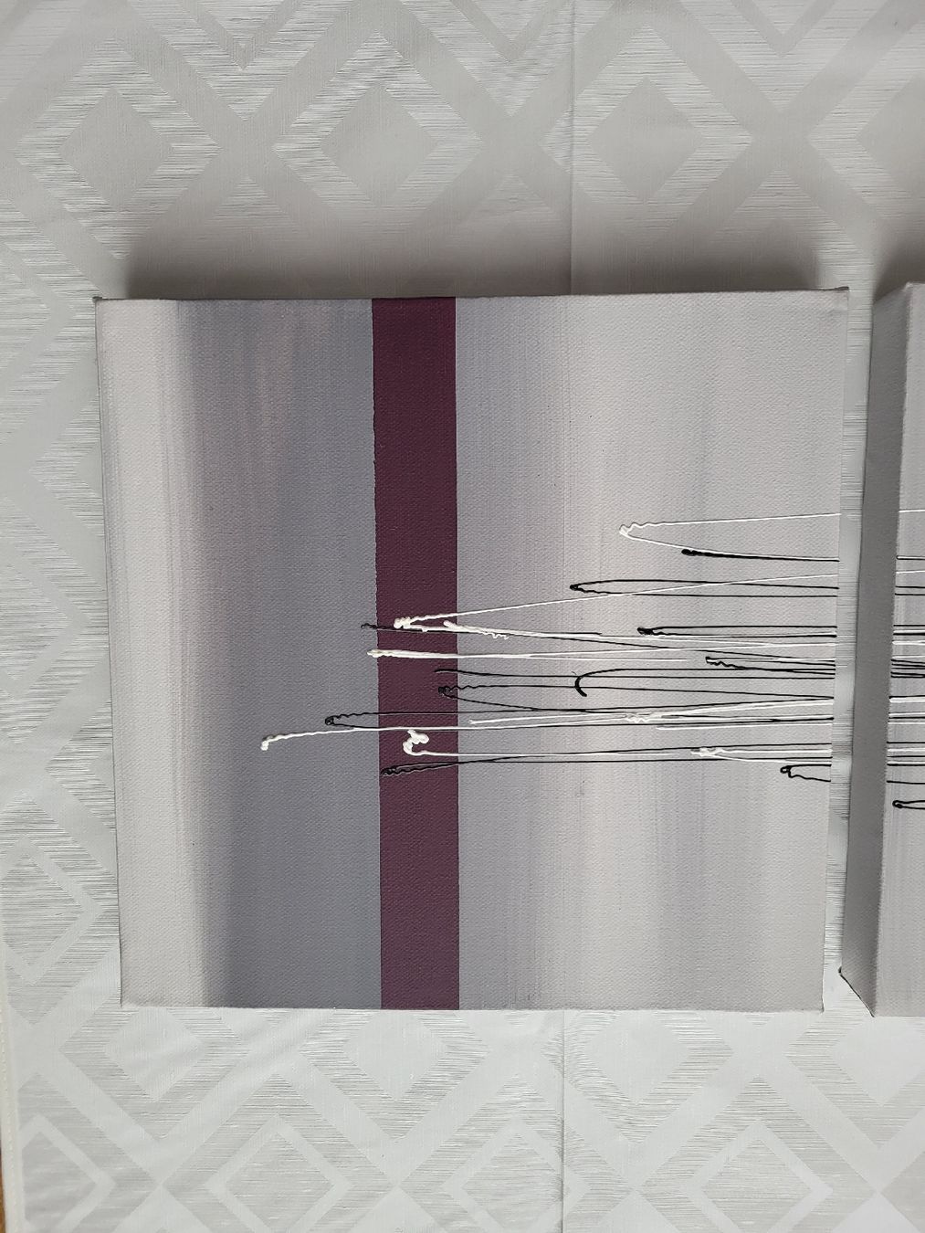Foto & Immagini: 3 Leinwandbilder ca. 30x30 cm – Usato da Langenthal venduto da blueskye01 5