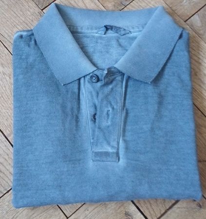Polohemd Herren blau Baumwolle Grösse S C&A neu