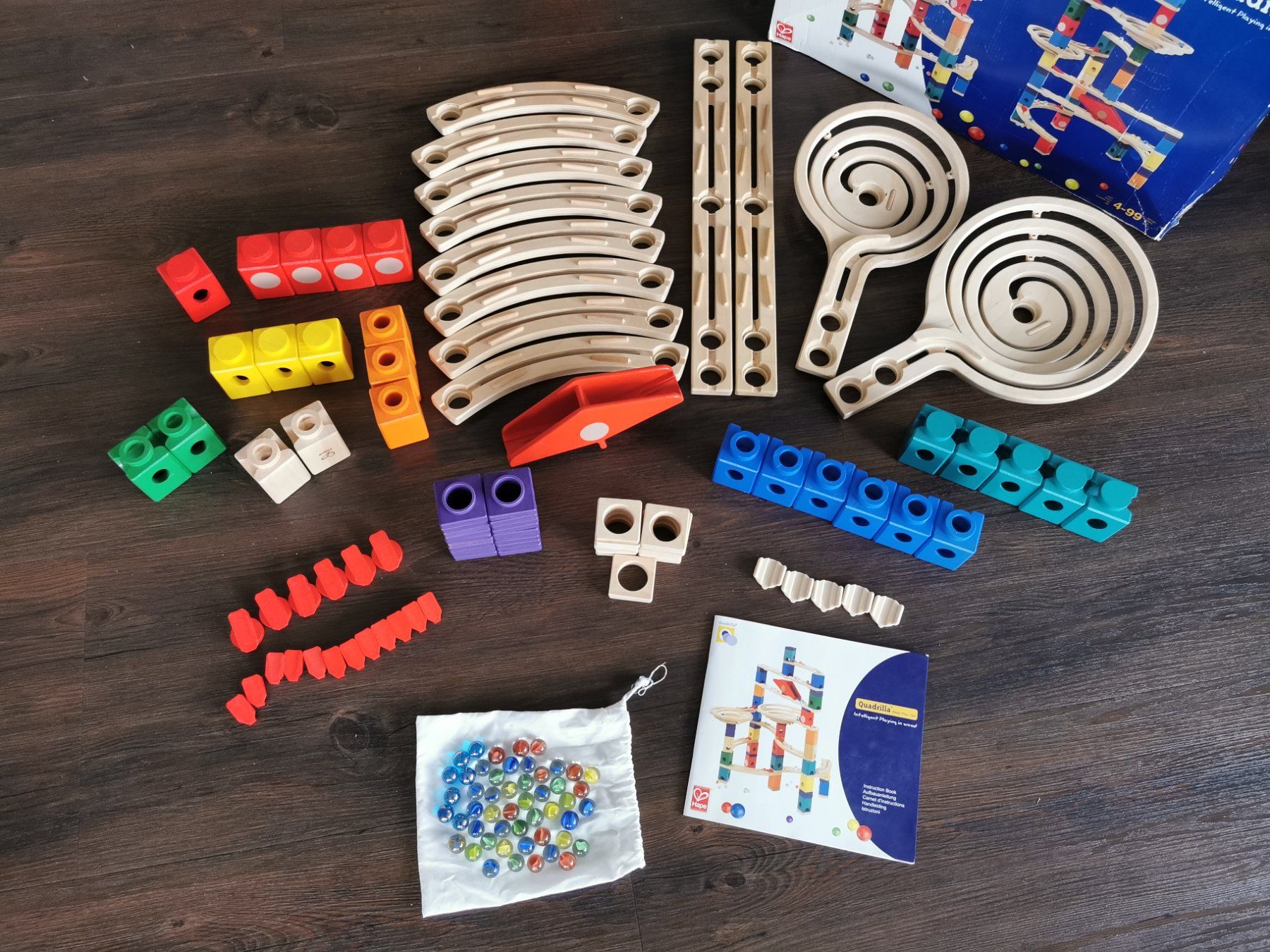 Quadrilla Jouets: Quadrilla Murmelbahn Basic Plus Set – D'occasion à Eggenwil par VEB13 1