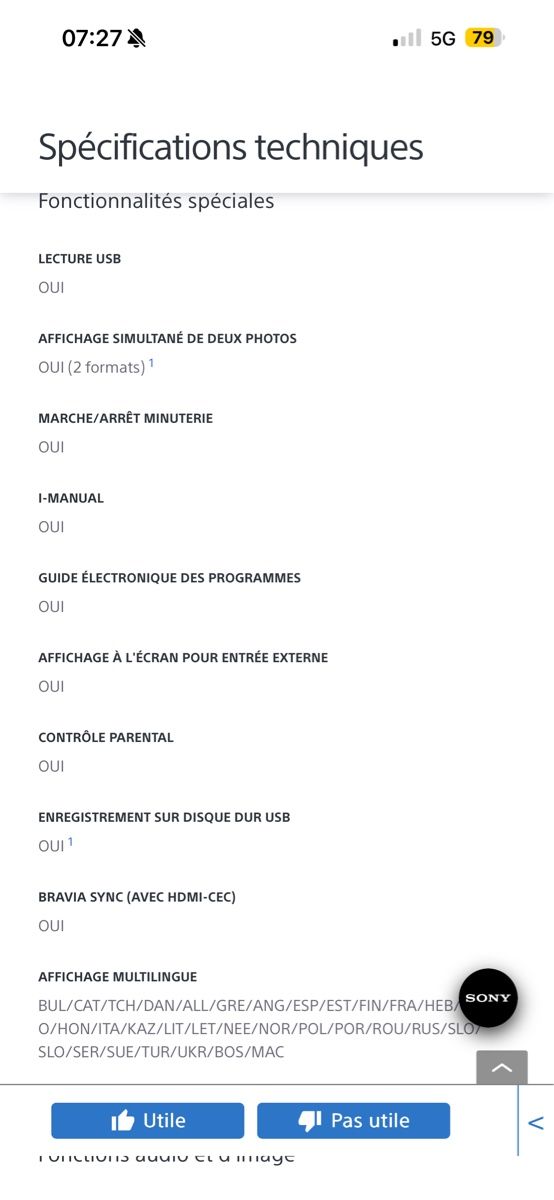 Sony Televisori: Smart tv Sony 43 pouce  – Usato da Givisiez venduto da nga_g758 3