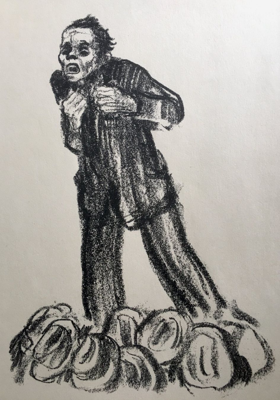 Grafica & Litografie: Käthe Kollwitz " Agitationsredner " Zink- oder Strichätzung – Usato da Nennigkofen venduto da juhit 2