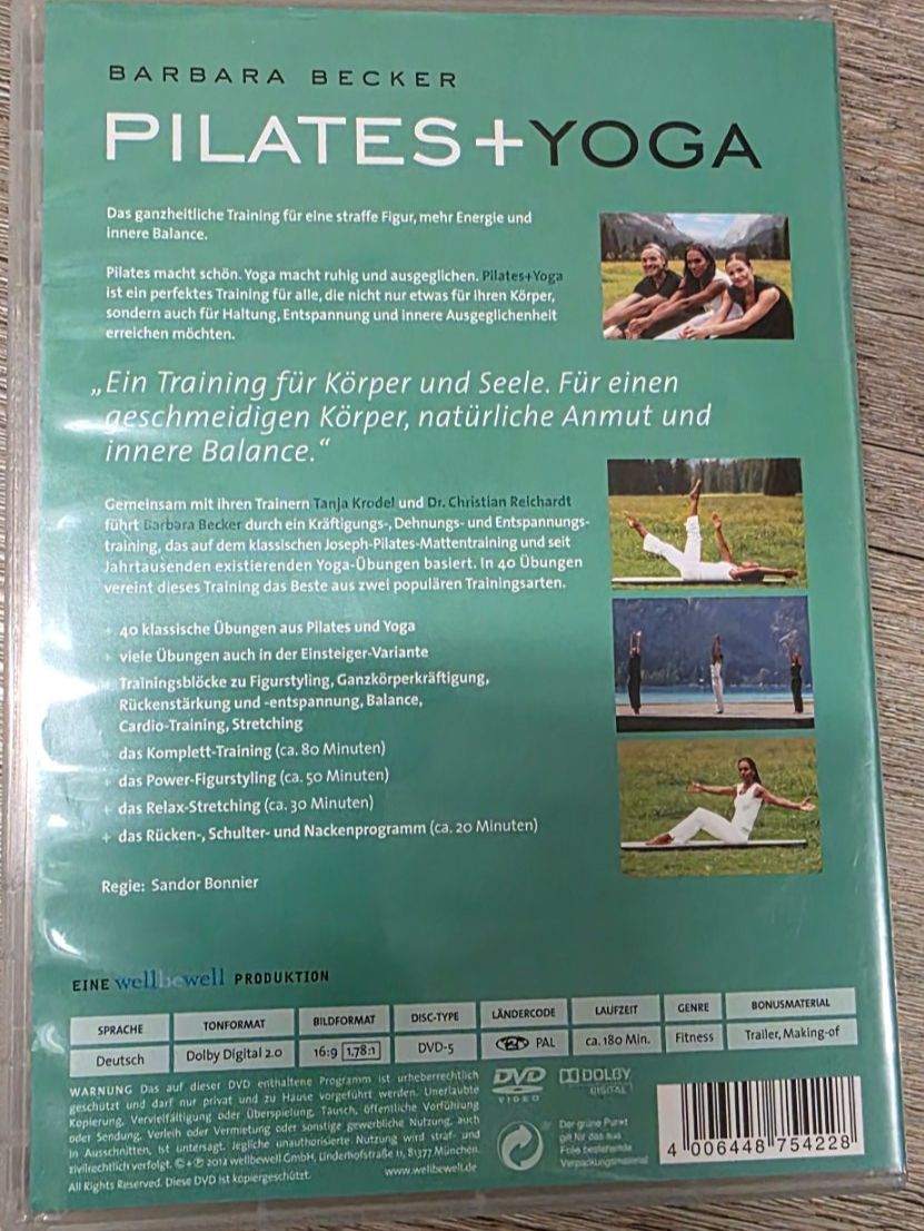 Tutti i DVDs: Barbara Becker Pilates+Yoga DVD – Usato da Niederbipp venduto da Tamara15101995 1