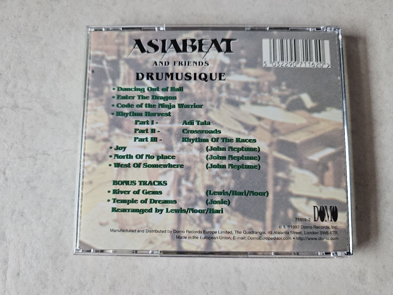 CD: Asiabeat  -  Drumusique – Usato da Schneisingen venduto da backstore24 1