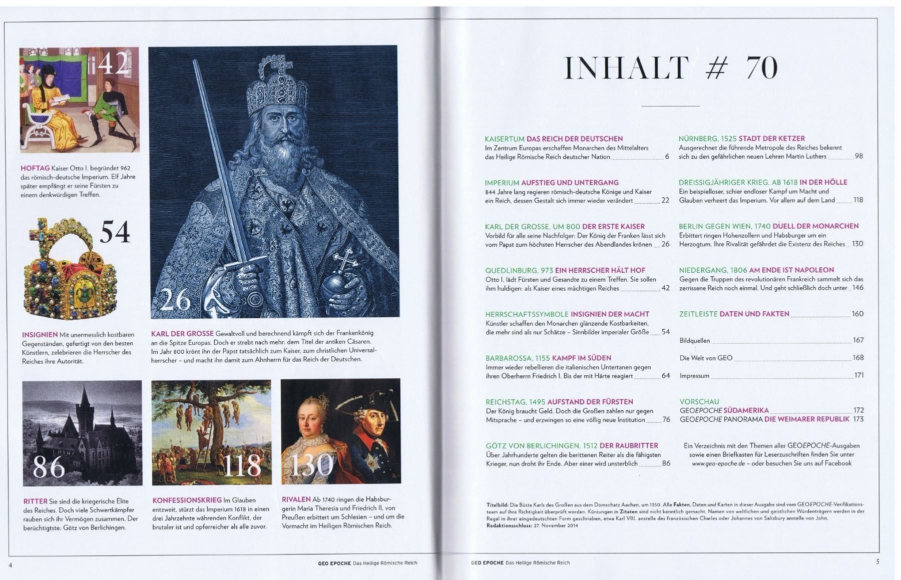 Zeitschriften & Magazine: GEO EPOCHE Nr.70: "Karl der Grosse" – Gebraucht aus Unterengstringen von Lastchance 1