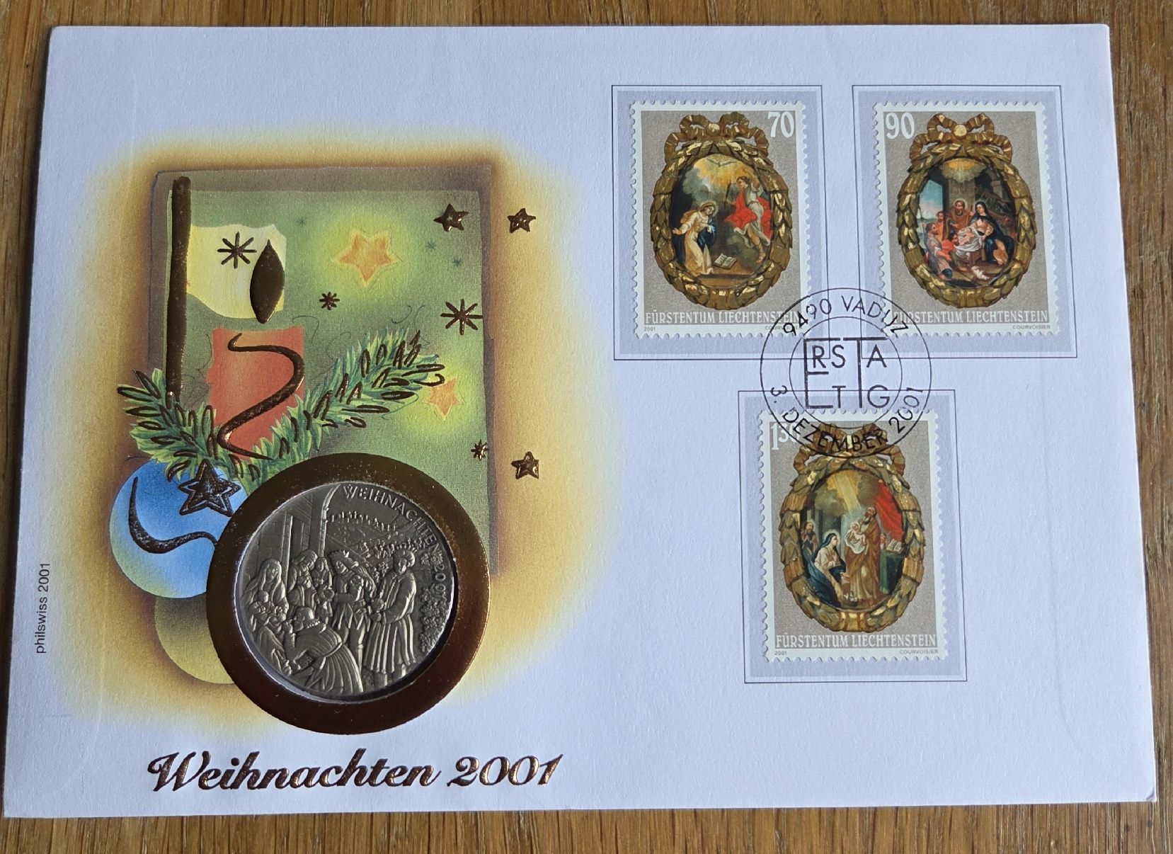 Medaglie: Silbermedaille Weihnachten 2001 – Usato da Stans venduto da Ducati16