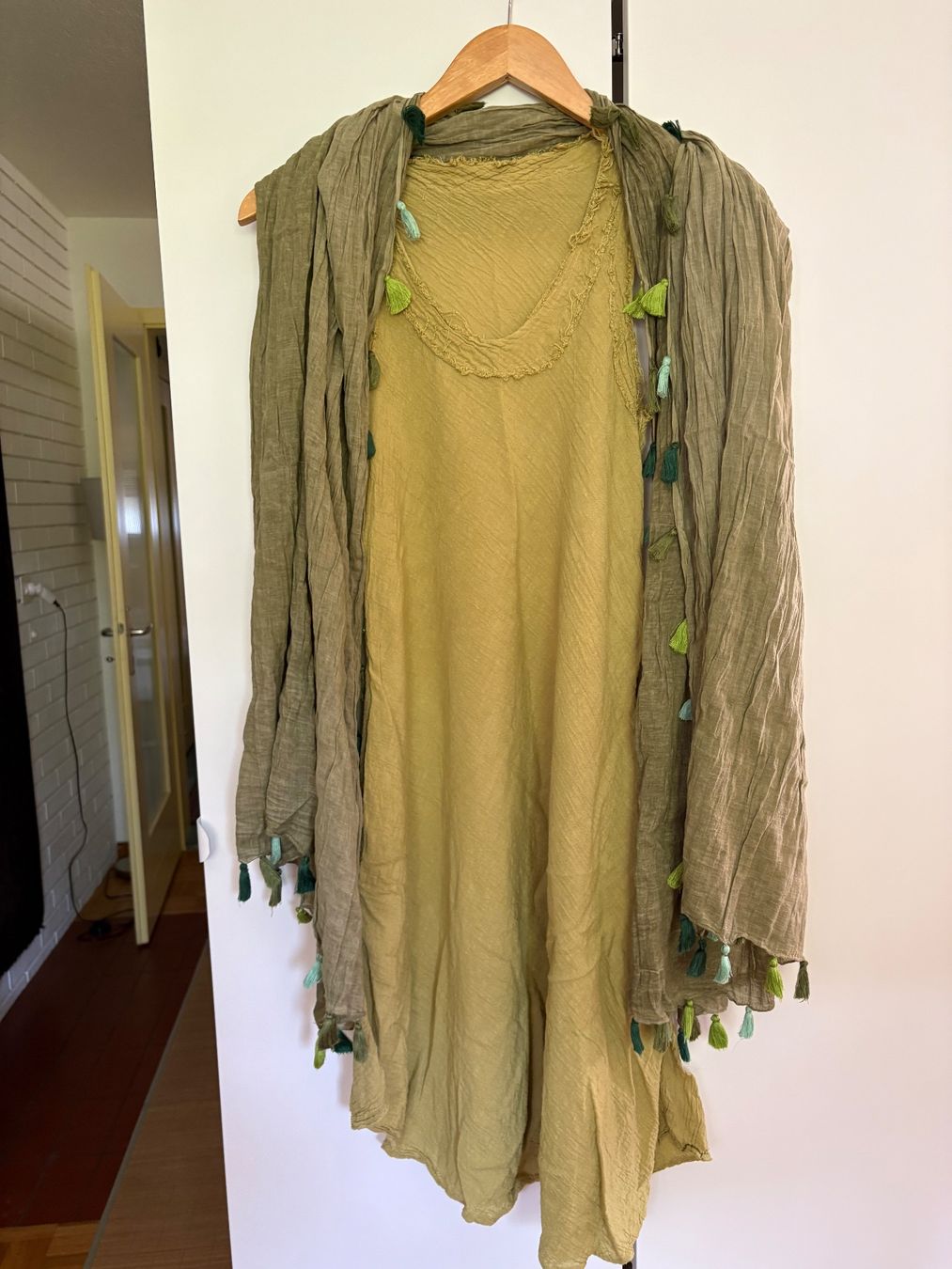 Vestiti: Baumwoll  / Leinen Kleid S – Usato da Hombrechtikon venduto da star8888 1