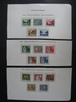 PP 1953 - 1958 6 Sätze gestempelt