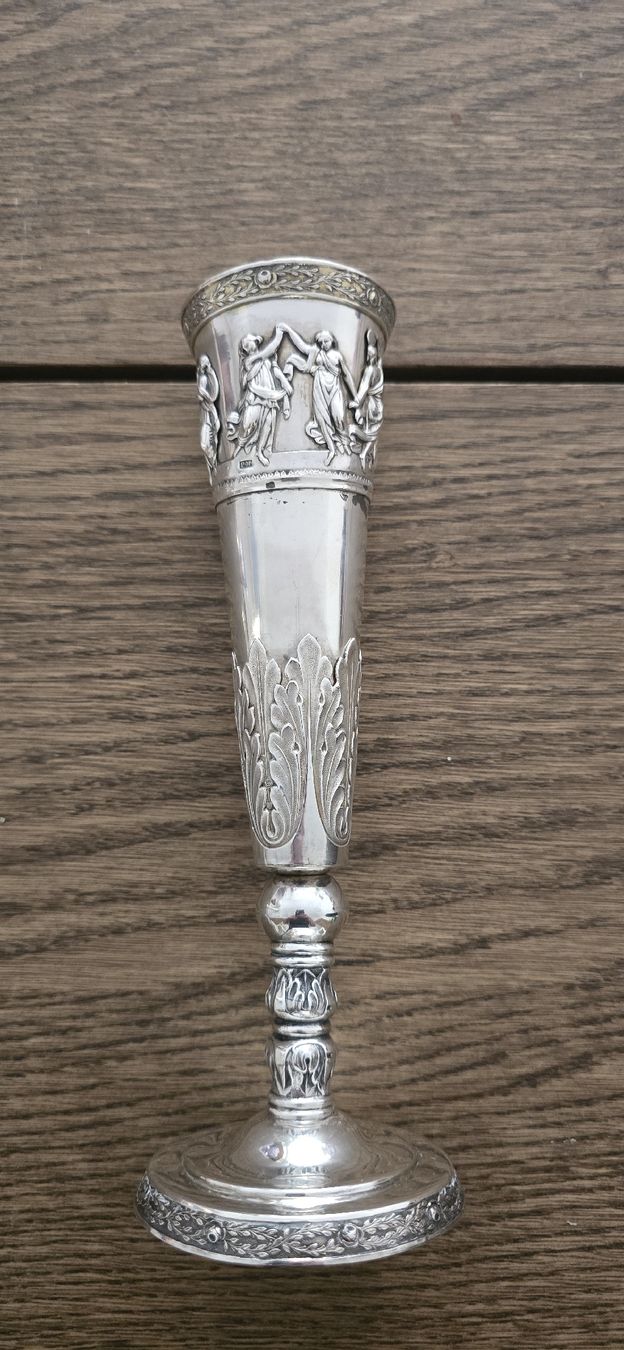 Tutte le decorazioni: Flûte argent 875 dorée Russie 19 eme – Usato da Martigny venduto da pivert03 2
