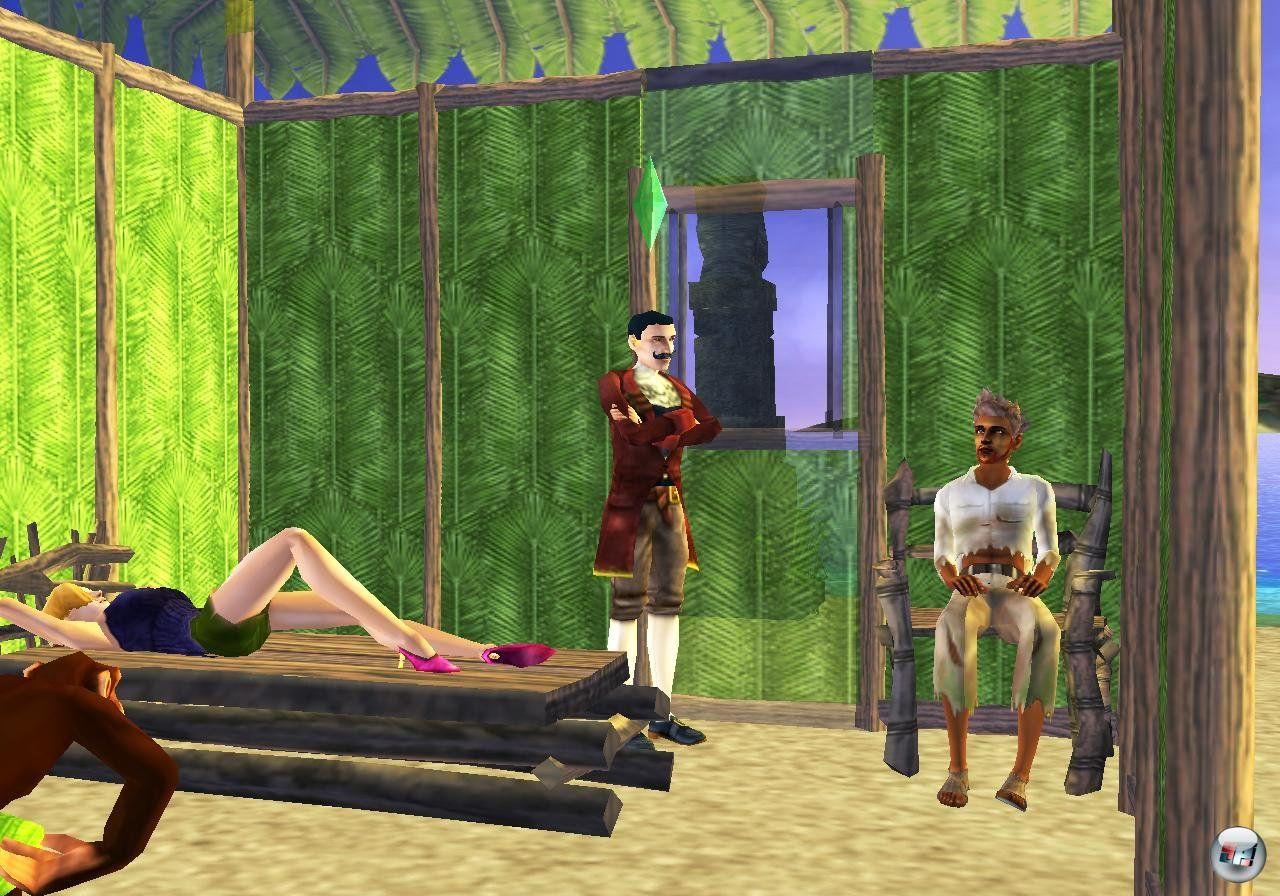Nintendo Giochi: Die Sims 2 Gestrandet überleben auf einer einsamen Insel Wii – Usato da Schüpfheim venduto da Games_Spielkonsolen 5