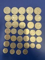Münzsammlung Deutsche Mark diverse Jahrgänge gebraucht