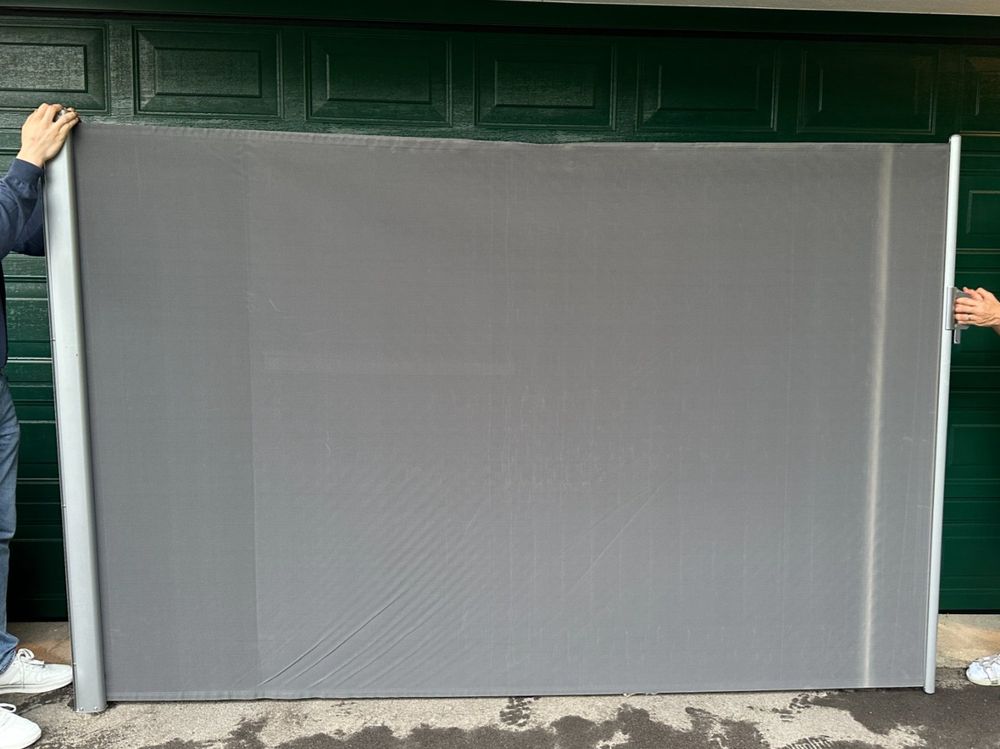 Sonnenschutz / Sichtschutz Rollo für Garten oder Terrasse Kaufen auf