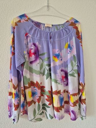 Ivi Collection Bluse aus 100% Cotton Gr: 36-38
