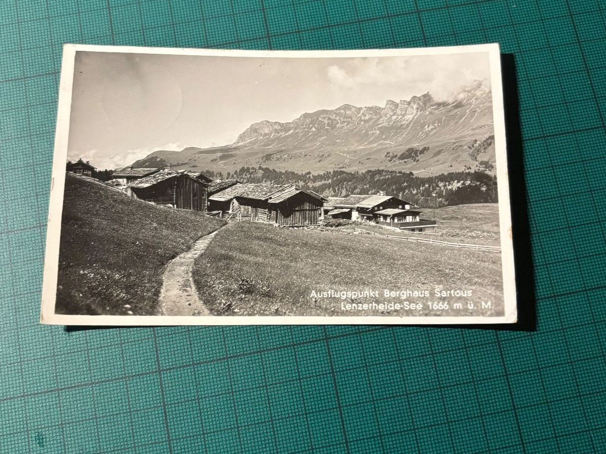 Cartoline postali: AK Lenzerheide-See. gest. 1933 PARPAN. – Usato da Utzenstorf venduto da Rose0303