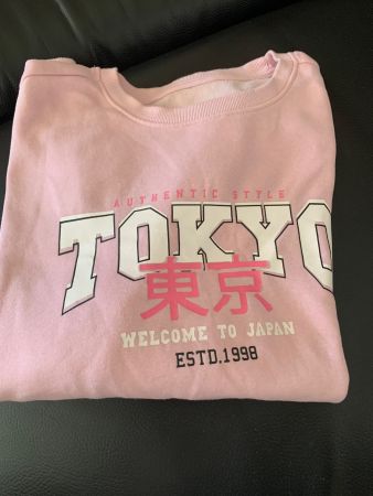 Sweatshirt rosa, Big Size, Gr.XXL