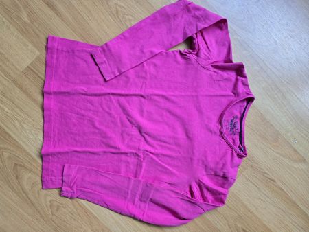 Langarmshirt Gr. 134  / 140 pink