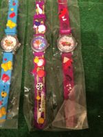 3er Set Kinder Armbanduhren mit Motiven, Neu, Top Zustand!
