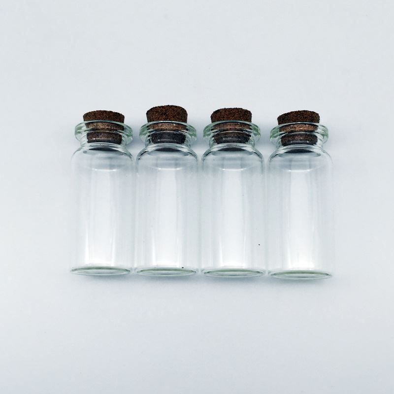 Flacons: 18x Mini Glasfläschchen mit Korken 10ml – Neu (gemäss Beschreibung) aus Thun von Top32 3