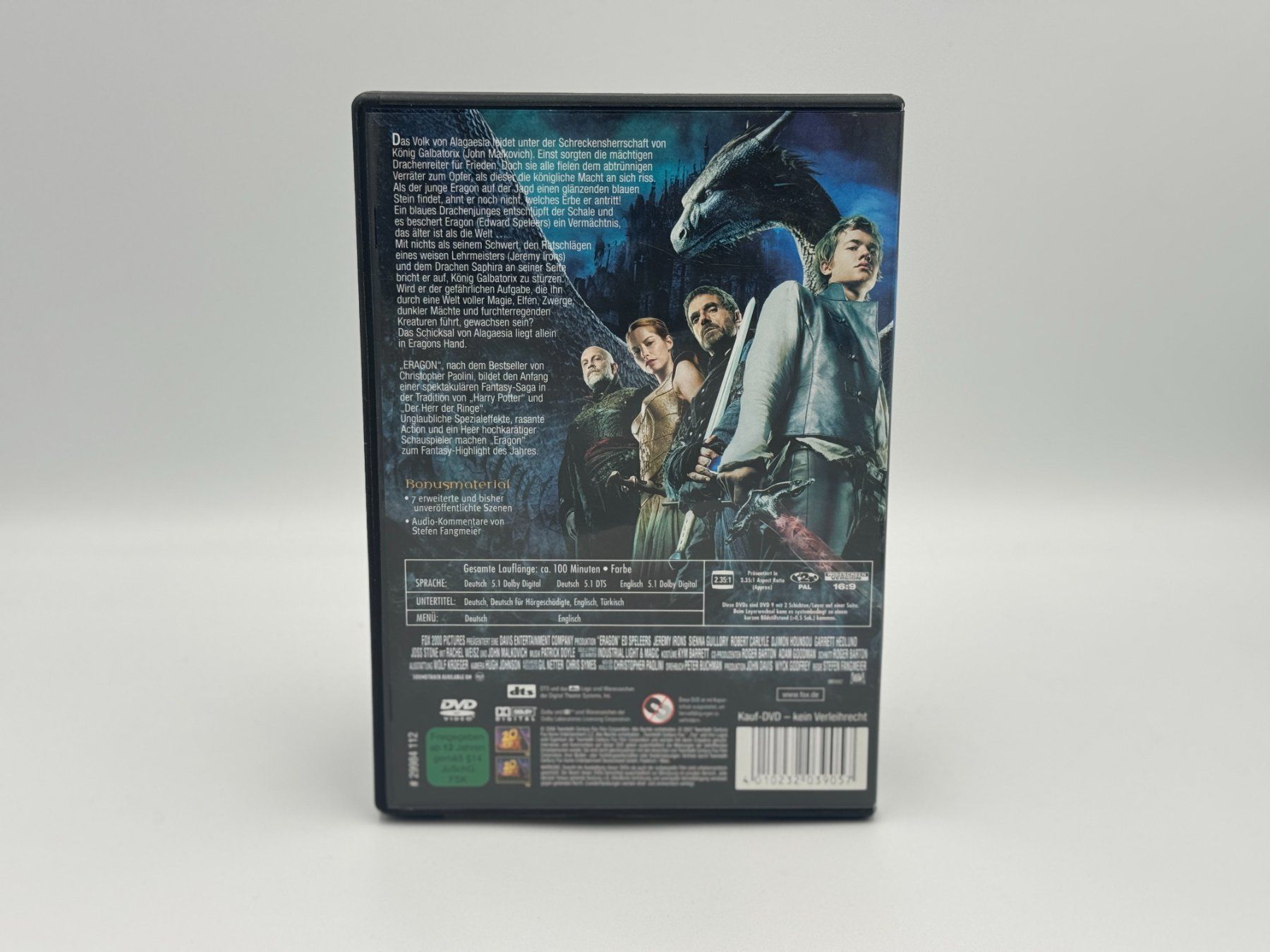 Tutti i DVDs: ERAGON - Versand A-Post nur CHF 2.50! – Usato da Siblingen venduto da the_92m7 1