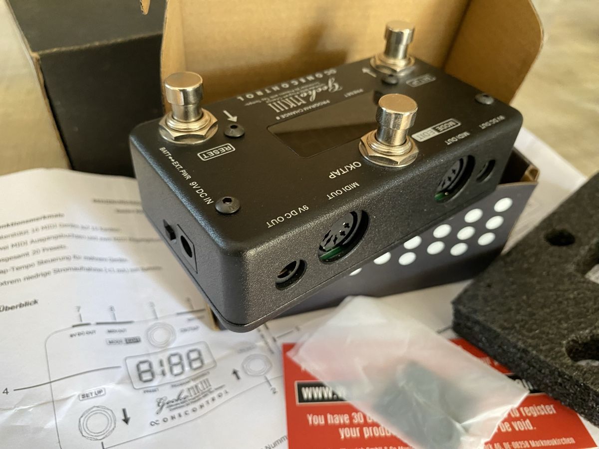 Strumenti musicali: One Control Gecko MKIII - MIDI Footswitch Controller – Nuovo e nell'imballaggio originale da Burgdorf venduto da justearcandy 5