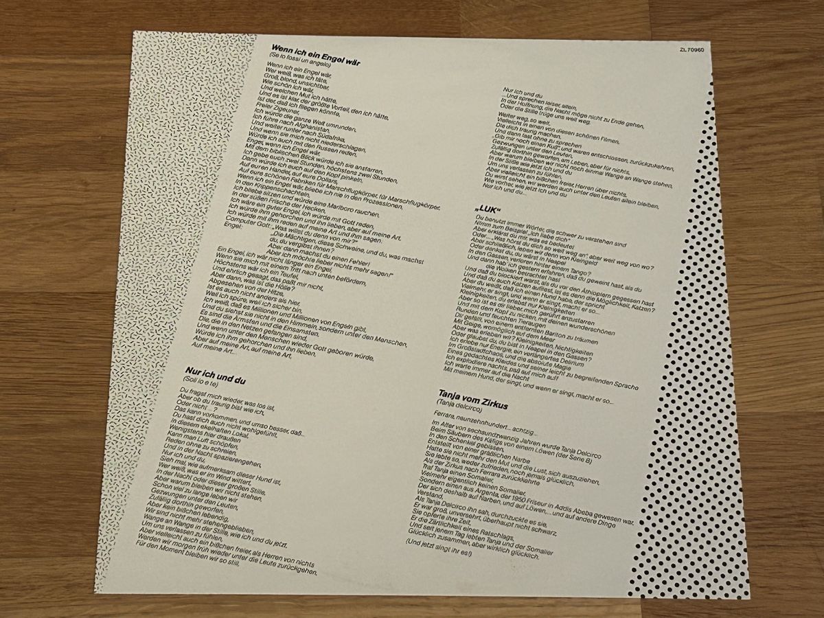 Vinyles: Lucio Dalla. 1986. bugie – D'occasion à Faulensee par Mizuno06 4