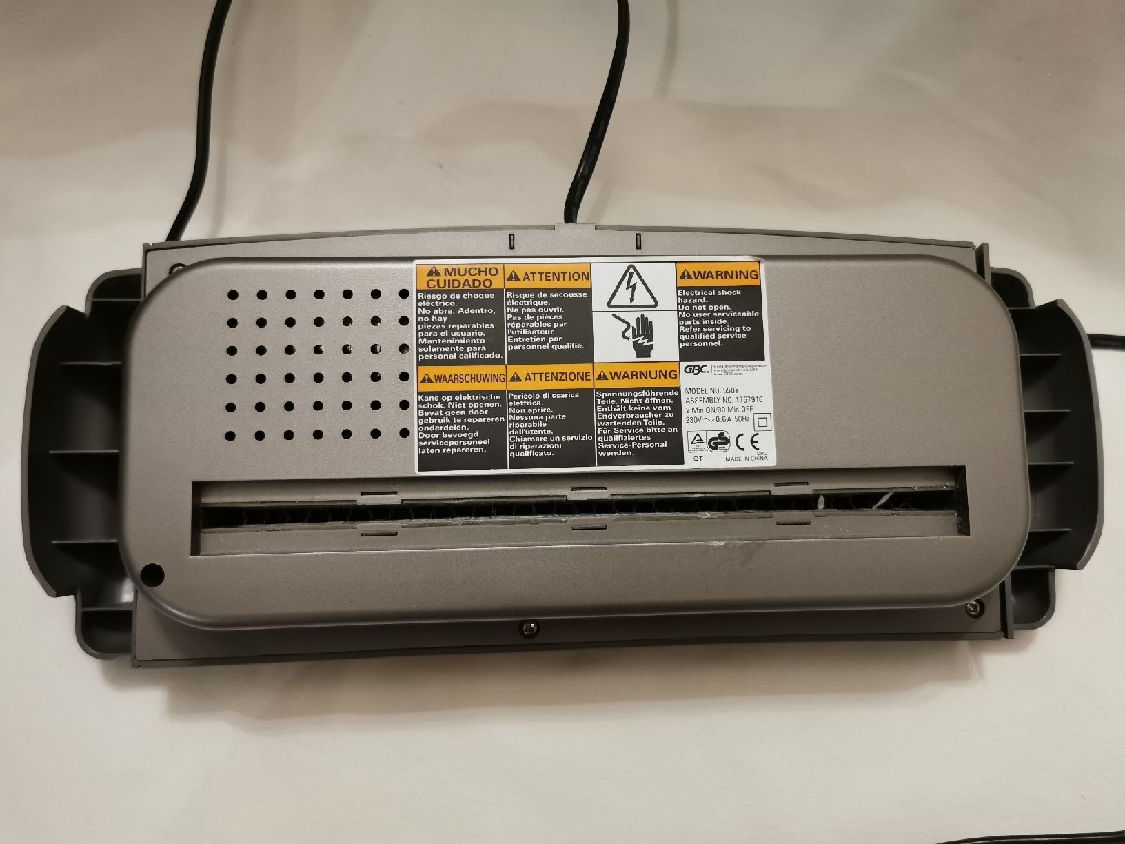 Aktenvernichter: GBC shredmaster 550s – Gebraucht aus Basel von Treasurehunter 8