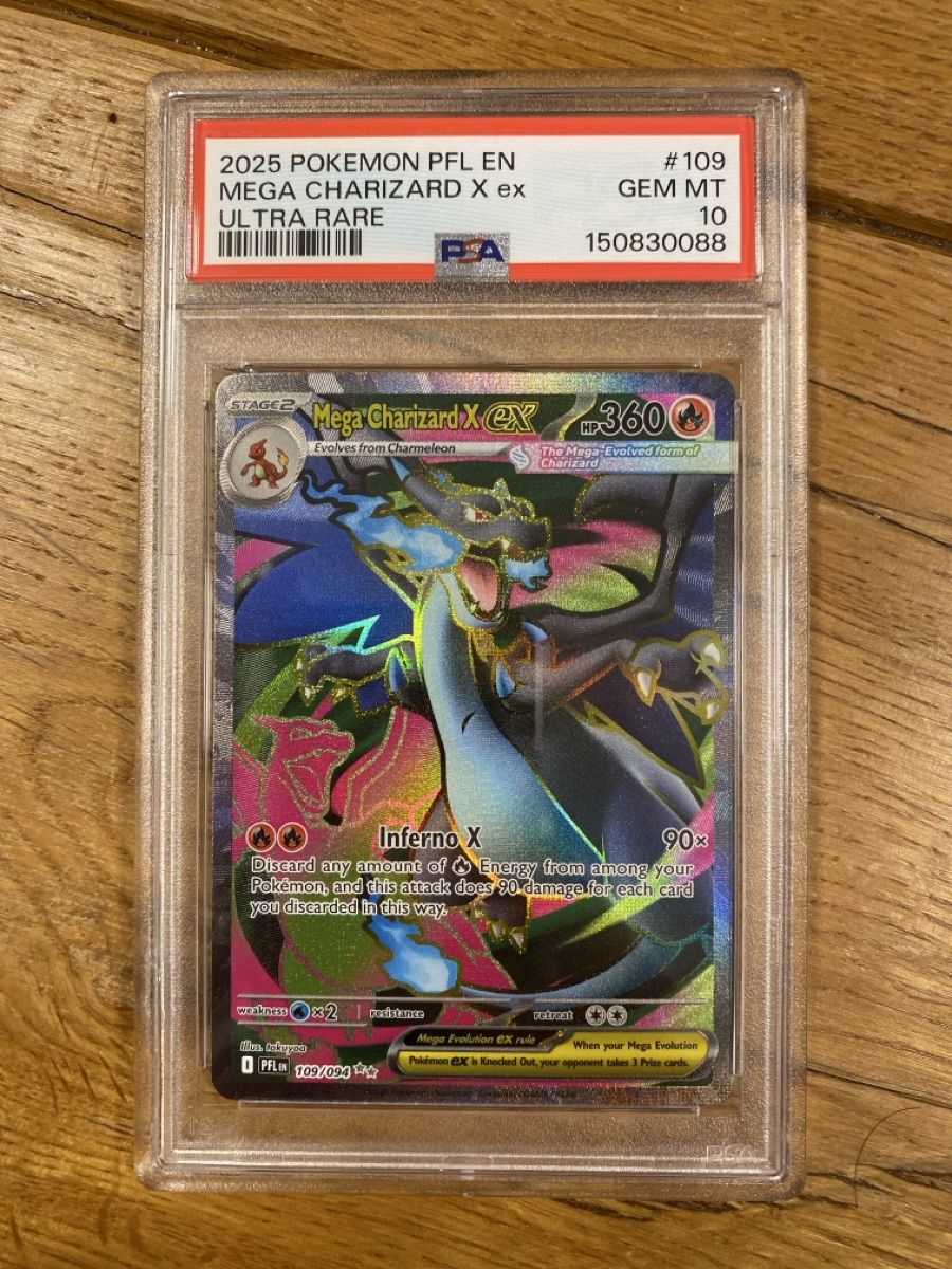 Pokémon Carte collezionabili: Pokemon Mega Charizard X EX PSA 10 – Nuovo (secondo la descrizione) da Amriswil venduto da AlpAde_