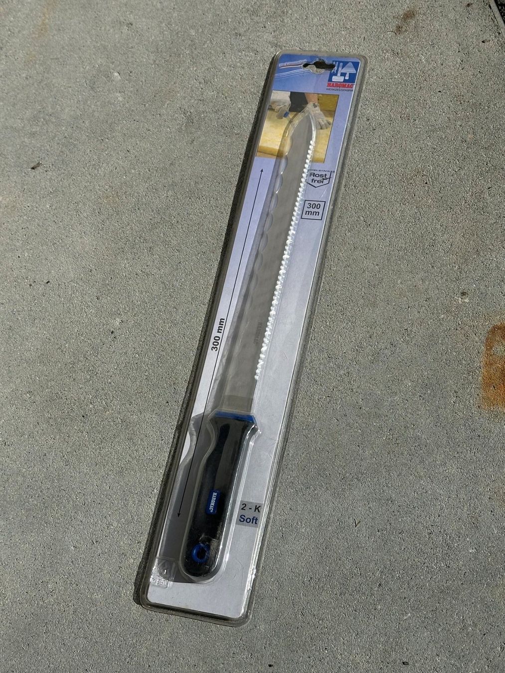 Tutti gli attrezzi: Dämmstoffmesser , 300 mm lang – Nuovo e nell'imballaggio originale da Engelberg venduto da nowaveorange 1
