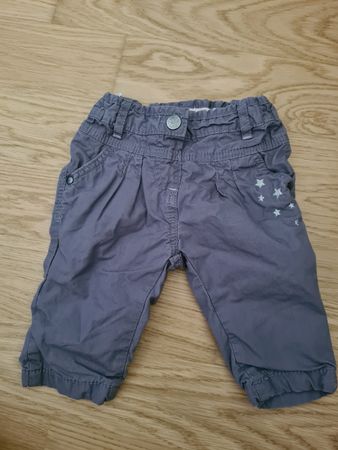 Baby Club Hose grau Grösse 62
