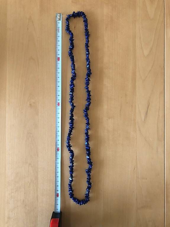 Catenine: Lapis Lazuli Edelsteinsplitter Halskette – Usato da Aarau venduto da HeyLady 4