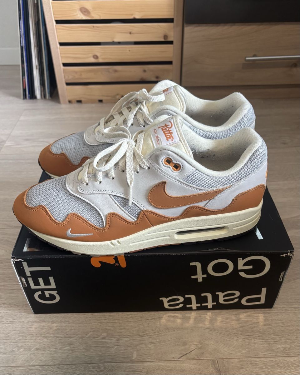 Nike Scarpe da uomo: Nike Air Max 1 Patta Monarch – Usato da Pâquier-Montbarry venduto da dloic_