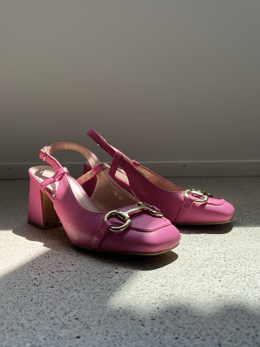 Scarpe da donna: Pinke Pumps mit Schnalle – Nuovo (secondo la descrizione) da Zufikon venduto da enyame1231 1