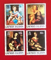 CAYMAN ISLAND SATZ MADONNA KIND WEIHNACHT 1982** POSTFRISCH
