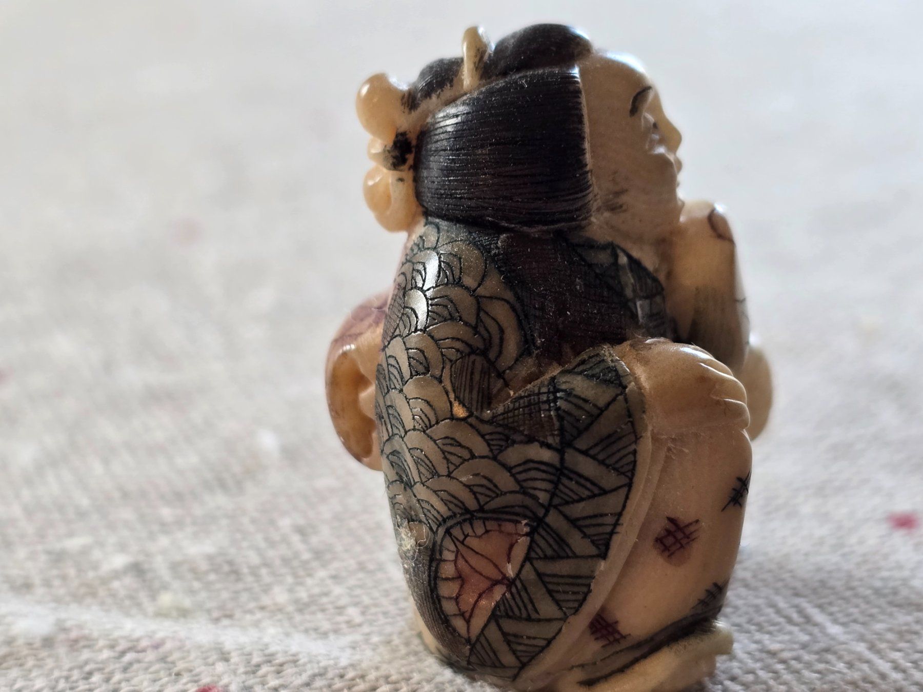 Statuette: Netsuke aus Japan TAGUA NUSS – Usato da Bottmingen venduto da sandy_2 5