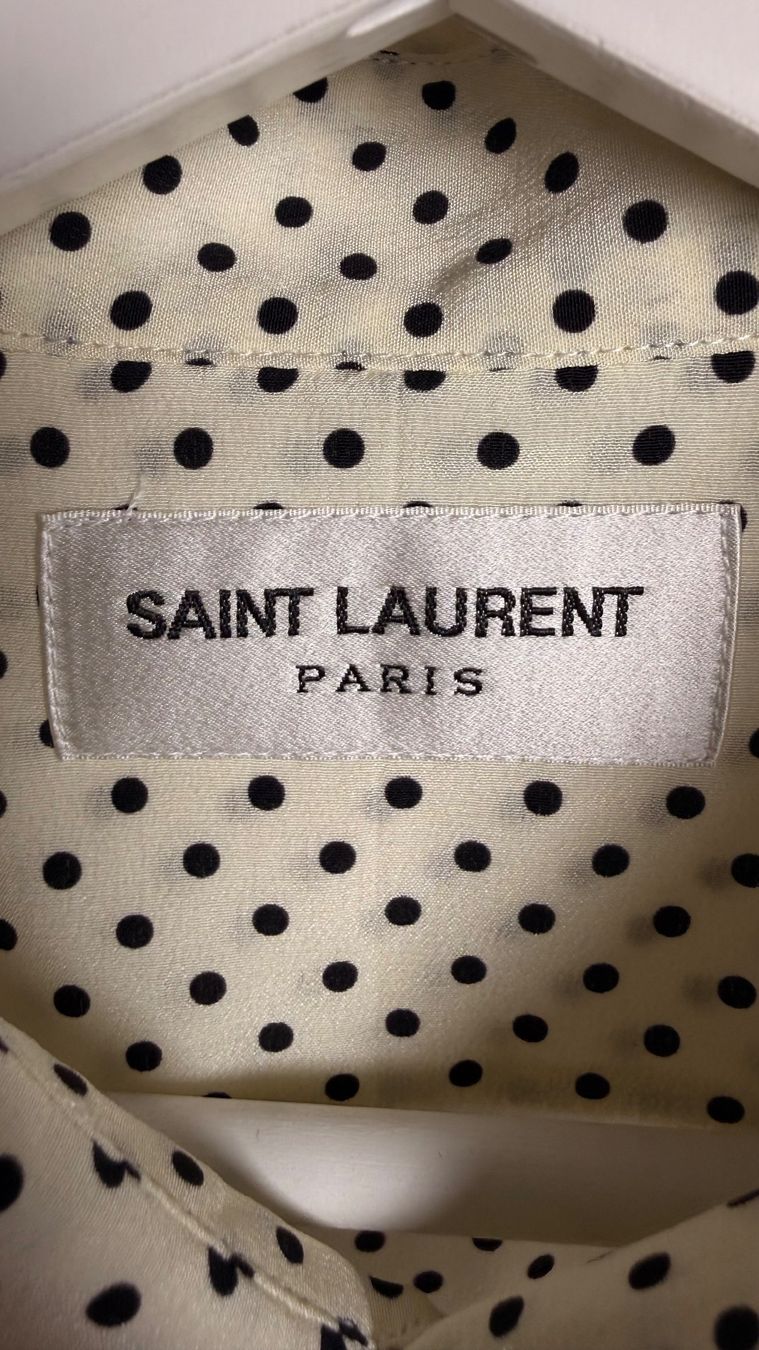 Saint Laurent Chemises: Saint Laurent Punkte creme – Neuf (Voir description) à Burgdorf par ime_f9f6 7