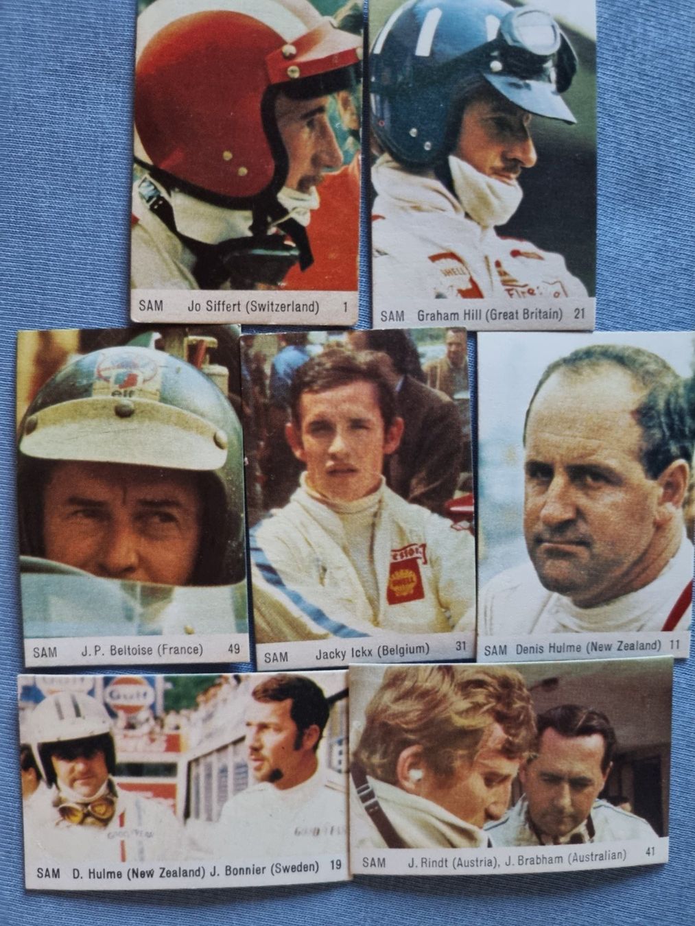 Sammelbilder & Trading cards: 50 Bilder Formel 1 – Gebraucht aus Aarwangen von Rom55 1