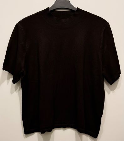 Pull femme H&M, couleur brun foncé, taille XL