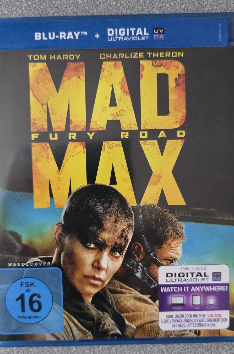 Tutti i DVDs: Blu-Ray Mad Max Fury Road / Tom Harrdy – Usato da Oetwil am See venduto da fineli2