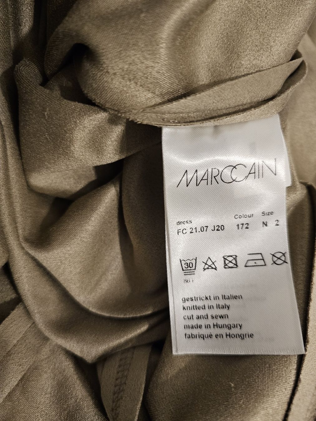 Marc Cain Camicette: Marc Cain Bluse Gr. M beige – Nuovo e nell'imballaggio originale da Luzern venduto da TausendD 2